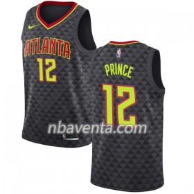 Camiseta Hombre Atlanta Hawks Taurean Prince 12 Nike 2017-18 Negro Swingman